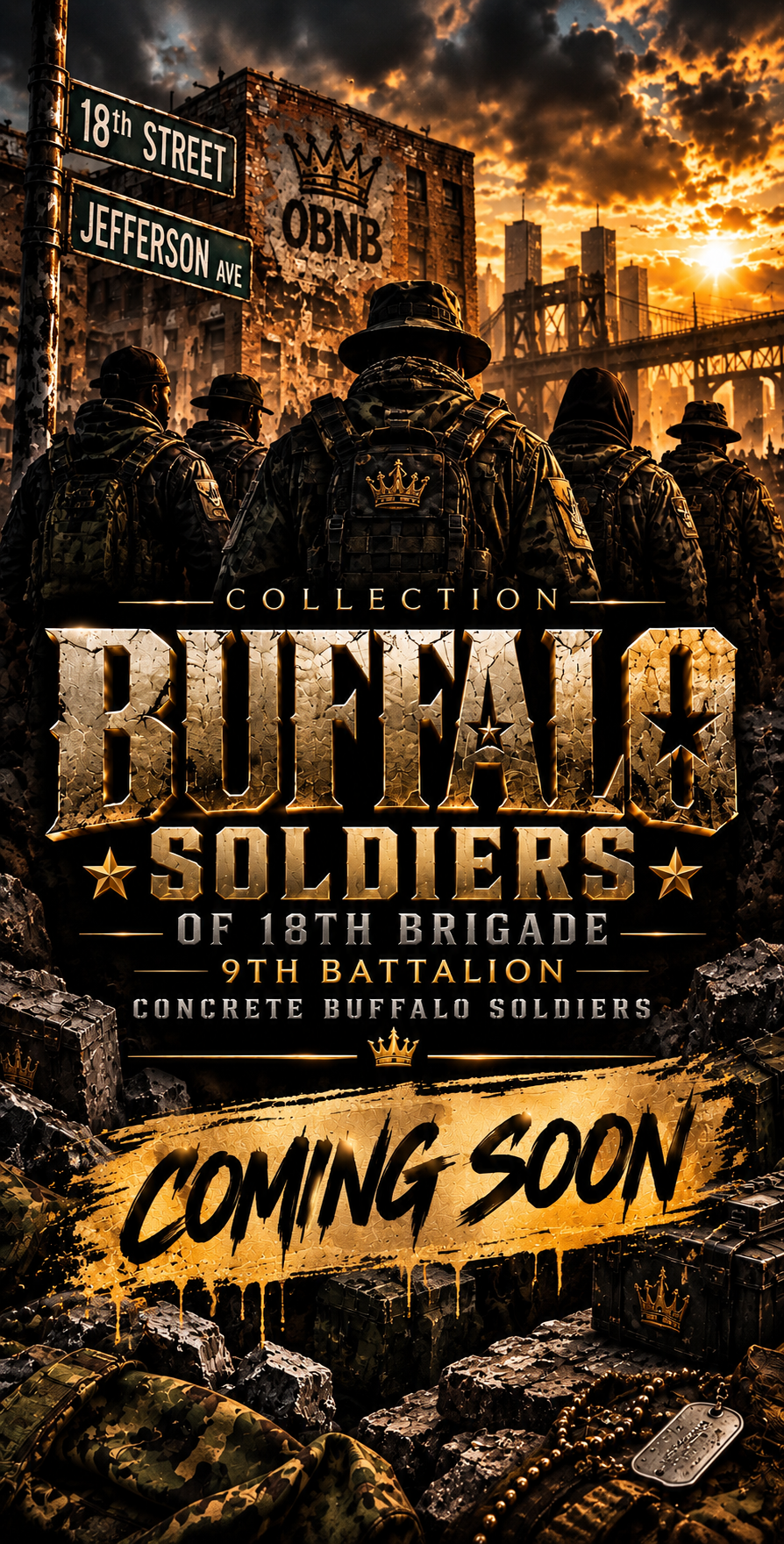 LIVE TIL I DIE — Concrete Buffalo Soldiers
